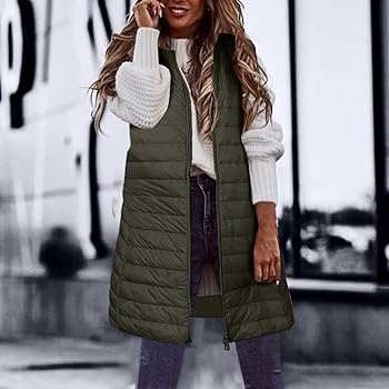 IEPOFG for women Women Puffer Vest Fashion Packable Winter